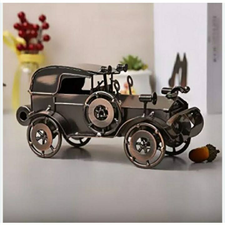 Handcrafted Metal Vintage Car
