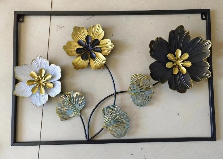 Elegant 3D Floral Wall Art