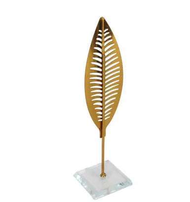 Metal Leaf Sculpture Need & Luxury