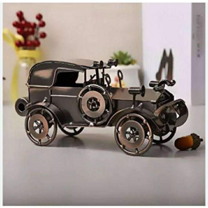 Handcrafted Metal Vintage Car Need & Luxury