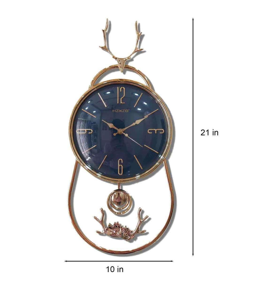 Premium Markhor Design Wall Clock – A Symbol of Strength & Elegance Need & Luxury