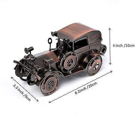 Handcrafted Metal Vintage Car Need & Luxury