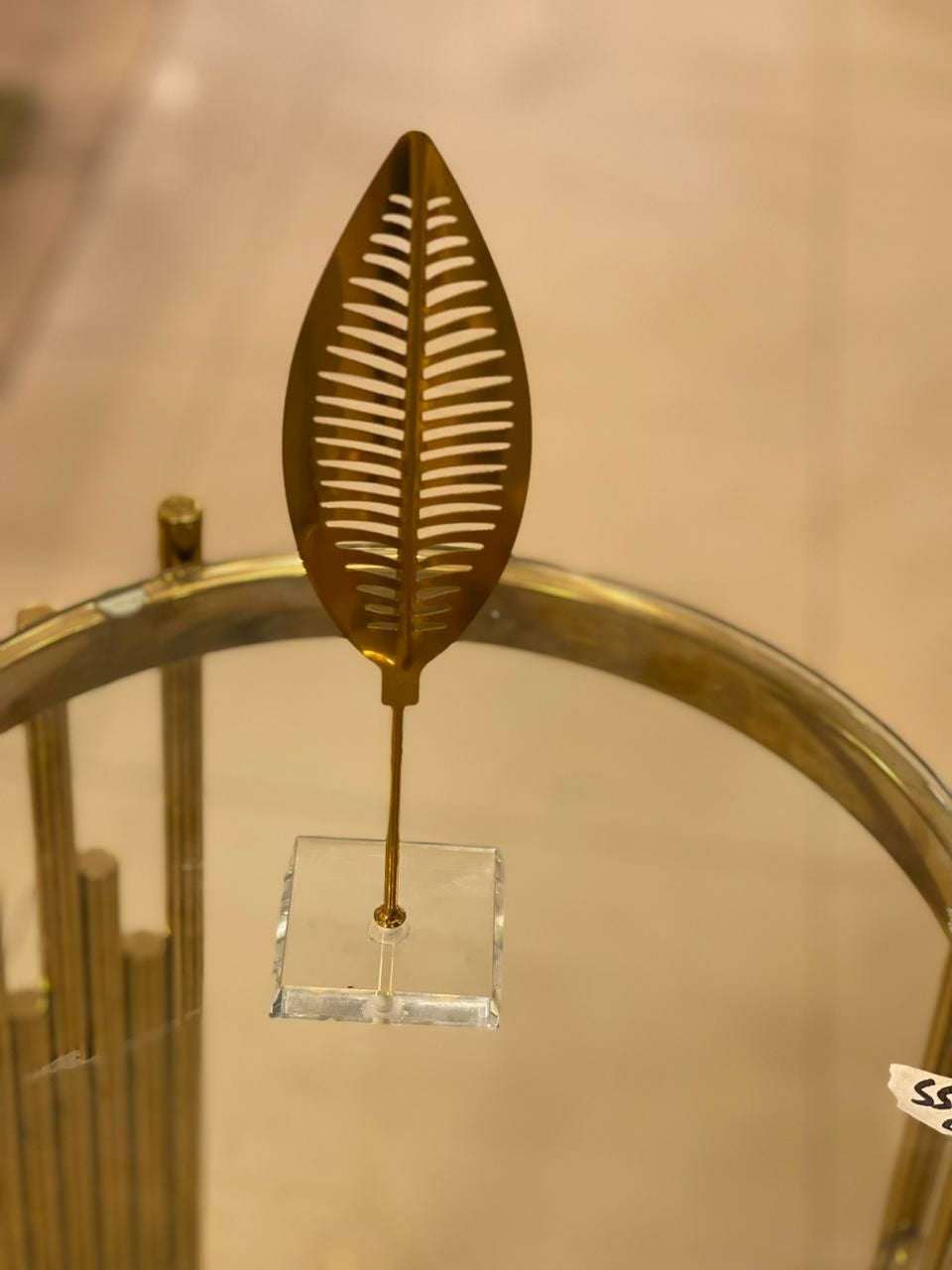 Metal Leaf Sculpture Need & Luxury