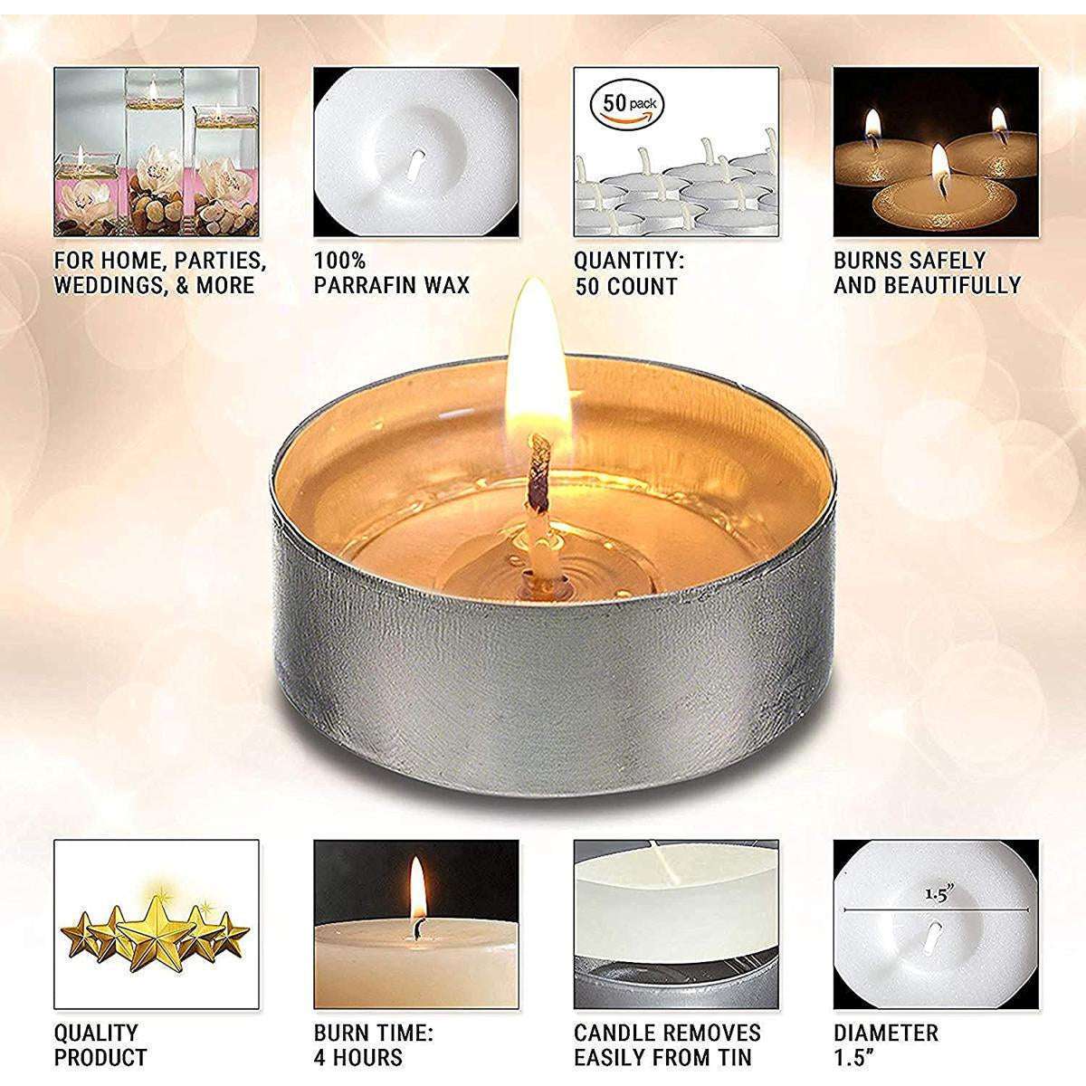 Pack of 6 Scented Candles Need & Luxury