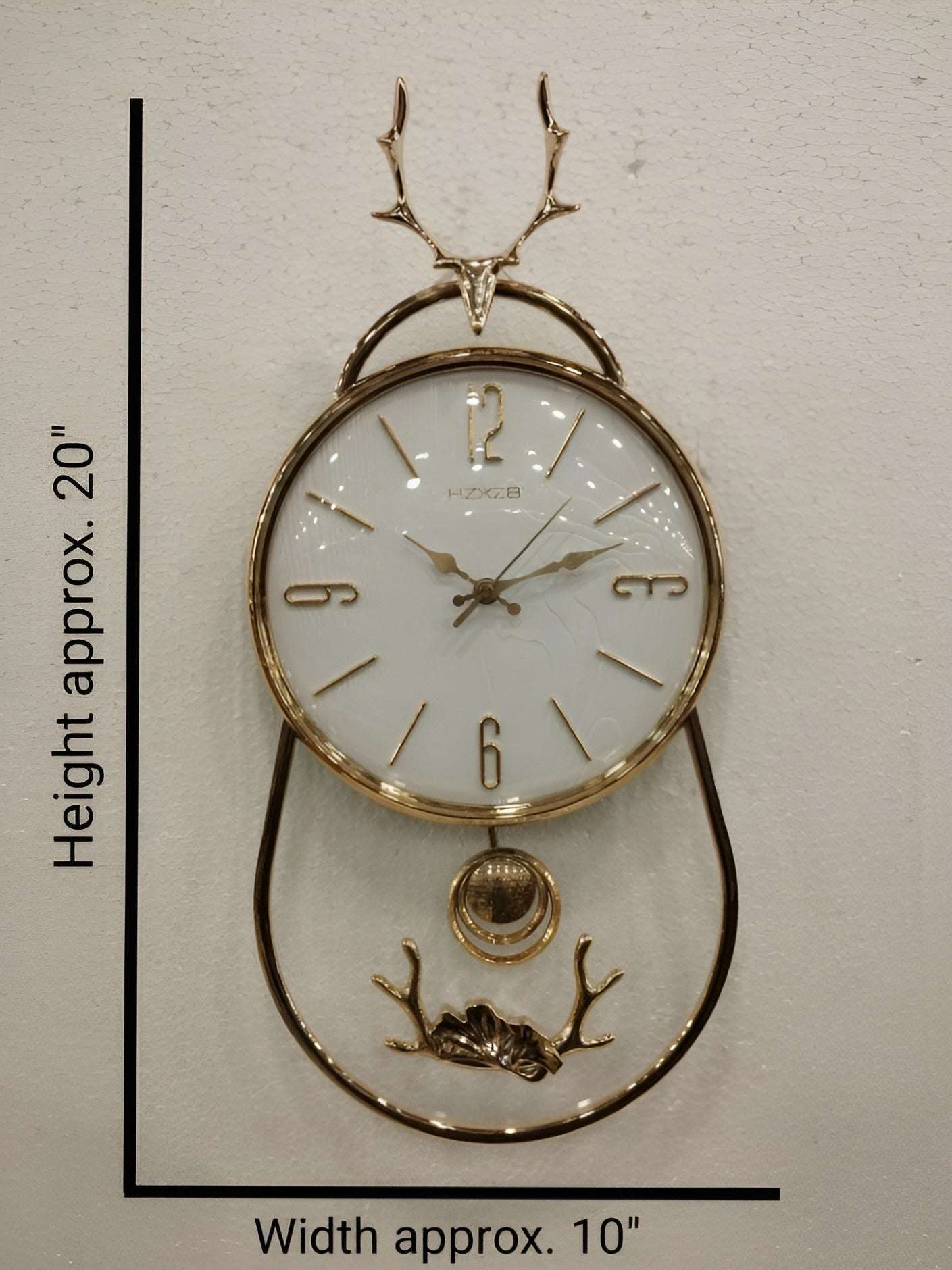 Premium Markhor Design Wall Clock – A Symbol of Strength & Elegance Need & Luxury