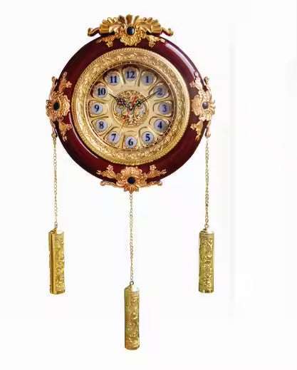 Luxury Gold-Plated Wall Clock Need & Luxury