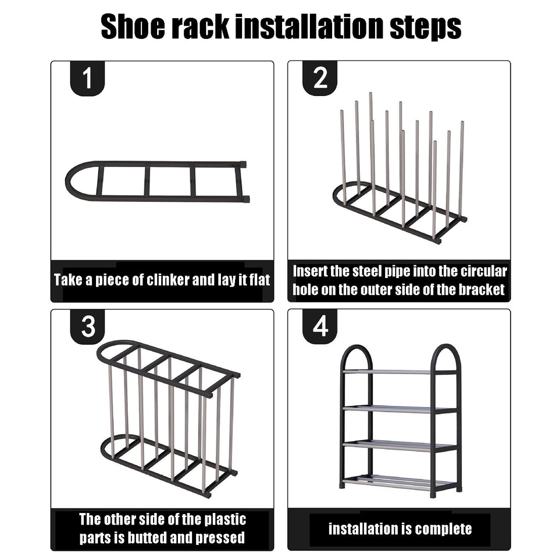 Multipurpose 4,5 Layer Shoe Rack