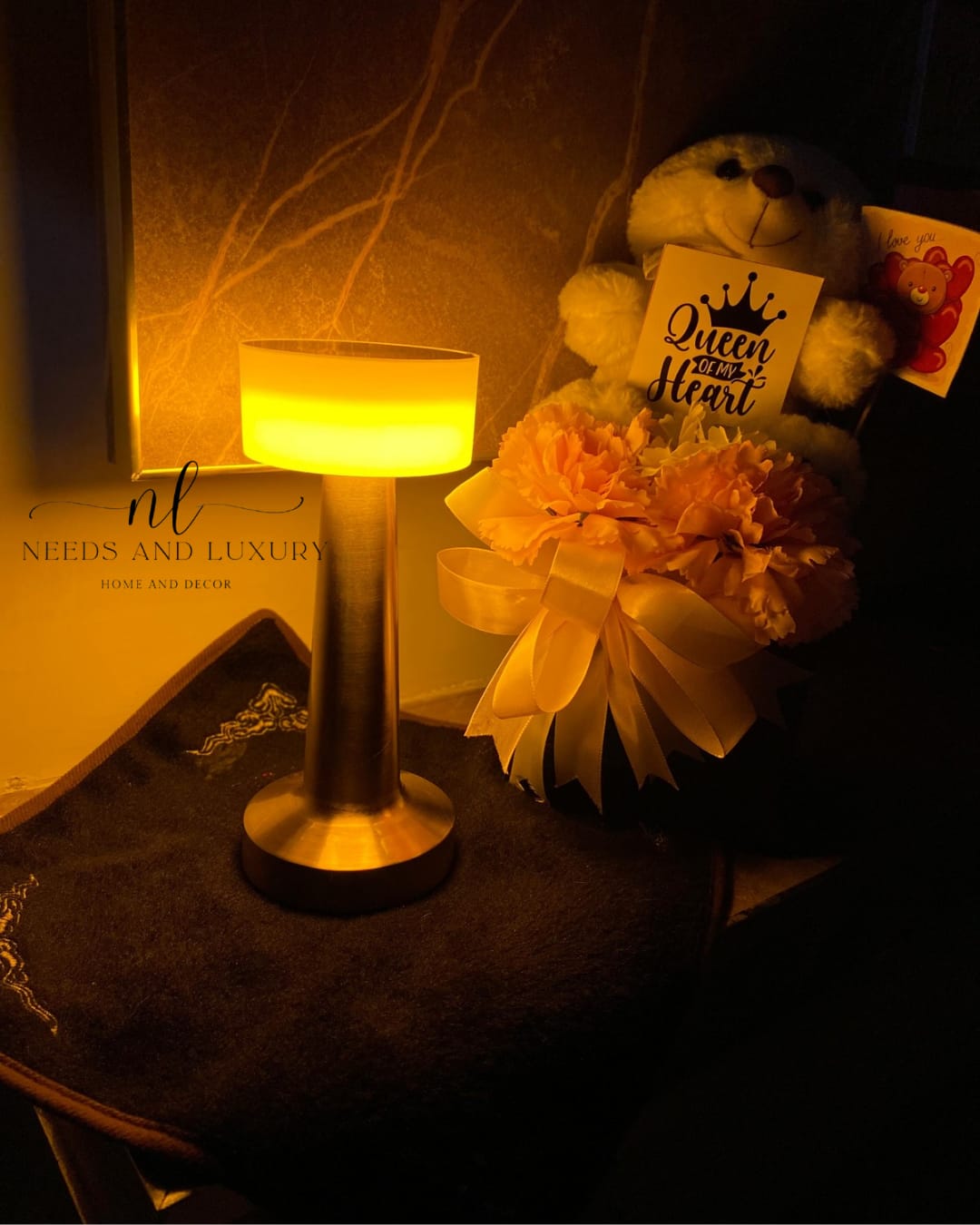 Rechargeable Portable Sensor LED Desk Lamp